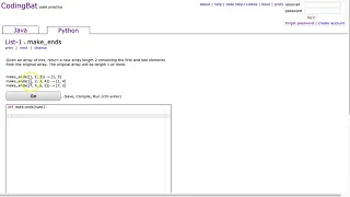 Codingbat - make