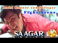 Lagu Rishi Kapoor and Villager Fight Scene | Saagar Movie