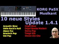 Download Lagu Update 1.4.1 KORG Pa5X Musikant: 10 neue/new Styles  /  Roland Zettl