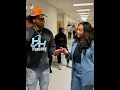 Tre brings flowers to Ernestine s job but runs into lovely Ms Johnson in the hall