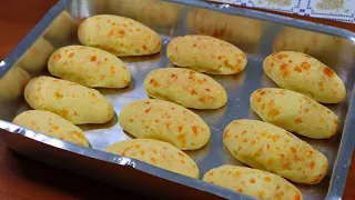 🥛 NUNCA MAIS Compre! Faça Esse Biscoito de Polvilho com Queijo Incrível em Casa!