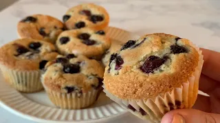 Download Blueberry Muffins Recipe 😸   Best Homemade Blueberry Muffins from Scratch MP3