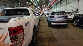 17 Ford Territory, 6 Ranger 4×4, 4 Ecosport, Fiesta, Ka, Focus e Bronco no Leilão da Motadora Ford