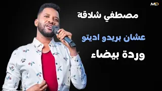 مصطفي شلاقة   عشان بريدو اديتو وردة بيضا   اغاني سودانية كاملة      دندنها