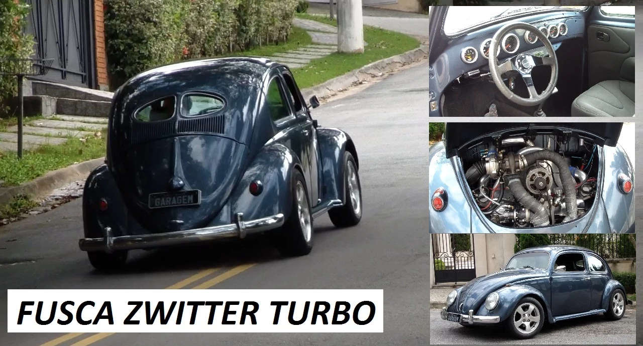 Garagem do Bellote TV: Fusca Turbo (2,3 litros, Garrett APL525, bielas forjadas e 370 cv)