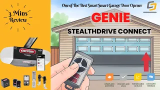 Genie Stealt rive Connect Model 7155-TKV Smart Garage door Opener In-Depth Review