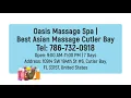 Asian massage with Free Table Shower at Oasis Spa