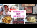 VLOG TURKEY LEG HUT YELP FOOD REVIEW HOUSTON TEXAS RESTAURANT REVIEW