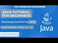 Java Tutorial for Beginners Print Println Printf with r n in java Explained