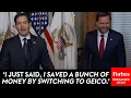 VIRAL MOMENT Marco Rubio Cracks Up JD Vance Spectators With Geico Joke At Swearing-In