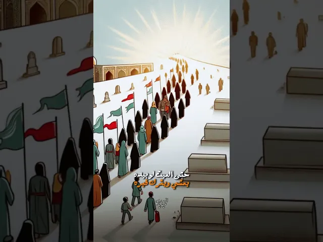 ⁣حتى الميت لو بيده يمشي ويترك گبره😣بيت يهز المشاعر💔ملا قحطان البديري|واجب|ستوريات|الاربعين