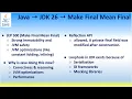 Java JDK 26 Make Final Mean Final JEP 500 Strong immutability JVM optimizations Performance