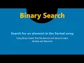 10 Recursive Binary Search
