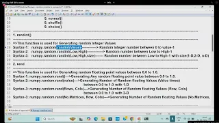 Numpy tutorial for beginners Day-8 python tutorial for beginners