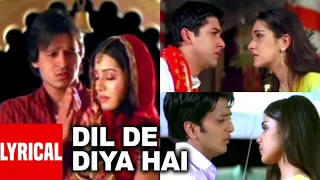 dil de diya hai 4k video song masti aftab shivdasani vivek lara dutta anand raj anand hd