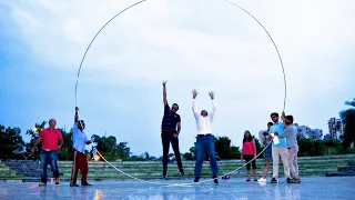 Largest Hula Hoop Guinness World Record | Father & Son | Nakshatra Fitness