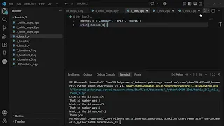 Python programming module 2 - 4 Lists 1