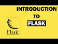 Introduction to Flask