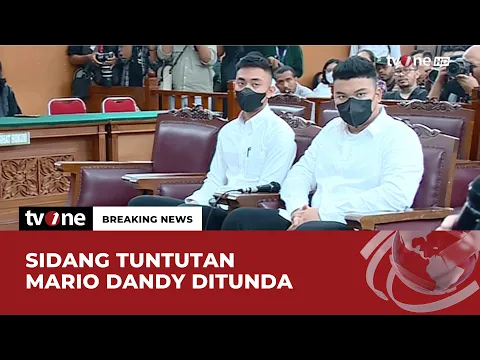 JPU Belum Siap, Sidang Tuntutan Mario Dandy Ditunda 15 Agustus 2023