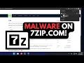 7zip Malware Beware 7zip com