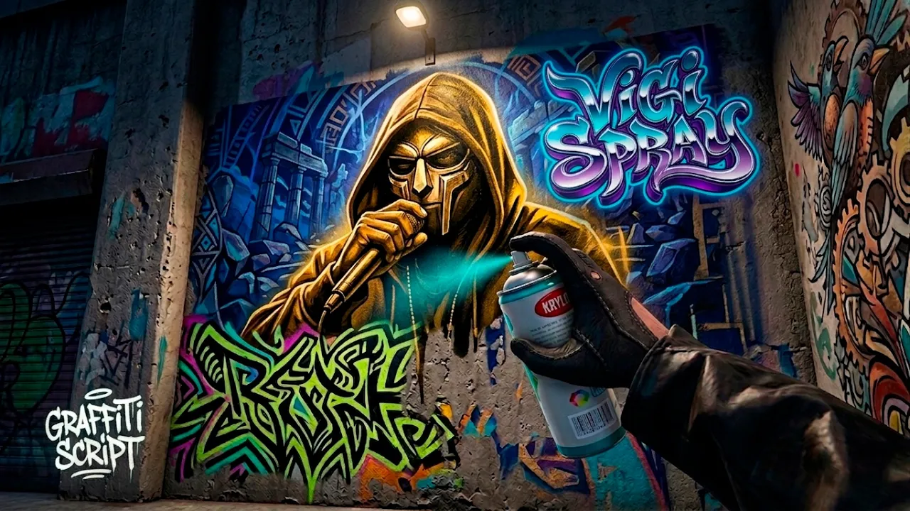 Vigi Spray : Premium Graffiti System