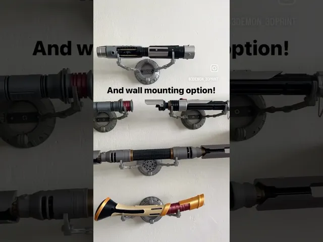 Star Wars Lightsaber Holder video thumbnail