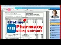 Free Pharmacy Billing Software Lifetime Unlimited Invoices with Stock Distributors Retailers