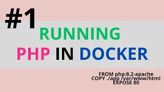 PHP docker PART1 - RUN php application with DOCKER and docker compose