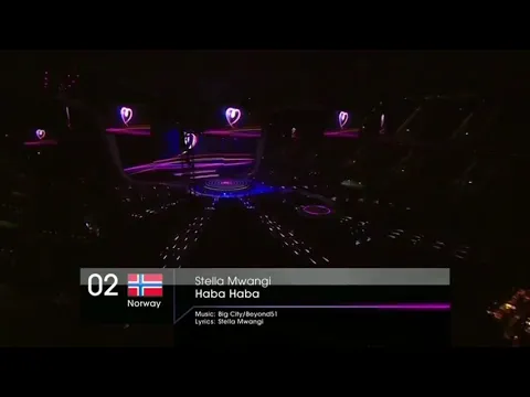 Download MP3 Stella Mwangi - Haba Haba (Eurovision Song Contest 2011, NORWAY)