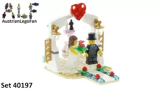 Lego 40197 Wedding Favor Set 2018 - Lego Speed Build Review