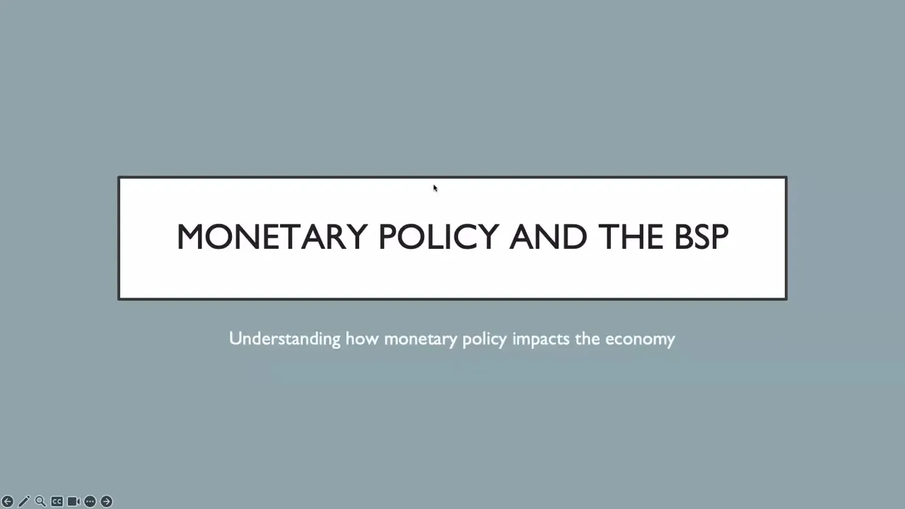 Money Matters: Your Guide To Monetary Policy, And Central Banking