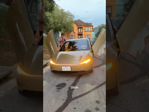 POV Hailing a Cybercab