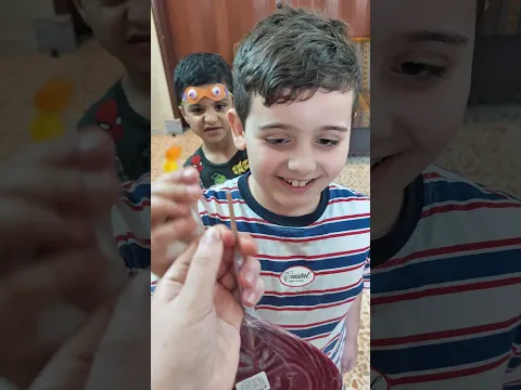 دينيز اخد كل المصاصات لحالو 🍡 ابن خالو زعل وجبرت بخاطرو🤭