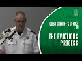 Cobb Sheriff s Office on the Evictions Process - August 11 2021