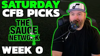 Saturday College Football Picks - Week 0 with Kyle Kirms