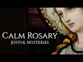 The Holy Rosary - Joyful Mysteries Calm Male Voice for Peace Meditation