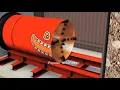 Download Lagu Tunnel boring machines. They pierce the mountain like this.