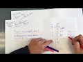 5 6 Make a table from a recursive rule pt 2