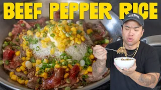How to Make Beef Pepper Rice - Easy Pepper Lunch Dupe Recipe