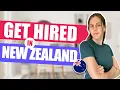 How to get a job in New Zealand 2025