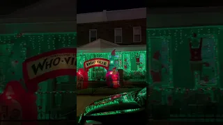 Who-Ville Decorated House - The Grinch Stole Christmas