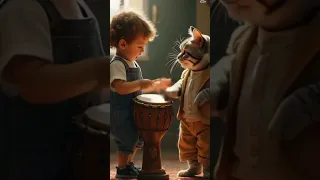 قطه بترقص علي ايوه يا ابو محسن يا عسل Ai Cartoon Cat Comedy Funny Catstory Capcut 