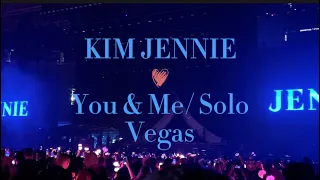 jennie kim you u0026 me solo performance in vegas blackpink