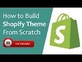 Build a Custom Shopify Theme From Scratch Live Stream
