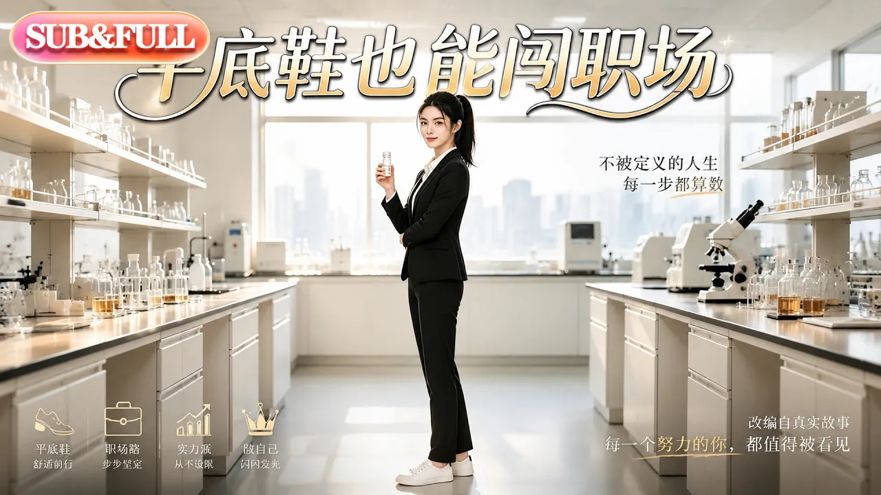 【全集FULL】《平底鞋也能闯职场》| AI短剧 | ENG SUB #薄荷听书 #cdrama #latest #热门短剧 #都市 #重生 #逆袭 #现代 #甜宠 poster