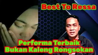 penampilan terbaik ressa dengan cover lagu sinarilah