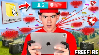 ME INSTALE HACKS PARA HACERME MUCHAS KILLS EN FREE FIRE !! - 🔵 TheDonato