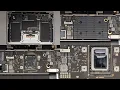 2020 13 Inch MacBook Air A2179 Disassembly CPU Thermal Paste Application