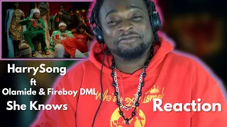 harrysong she knows feat olamide u0026 fireboy dml reaction dope collab