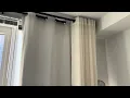 H VERSAILTEX 100 Blackout Curtains Ivory Linen Blackout Curtains 96 inch Curtains Honest Review